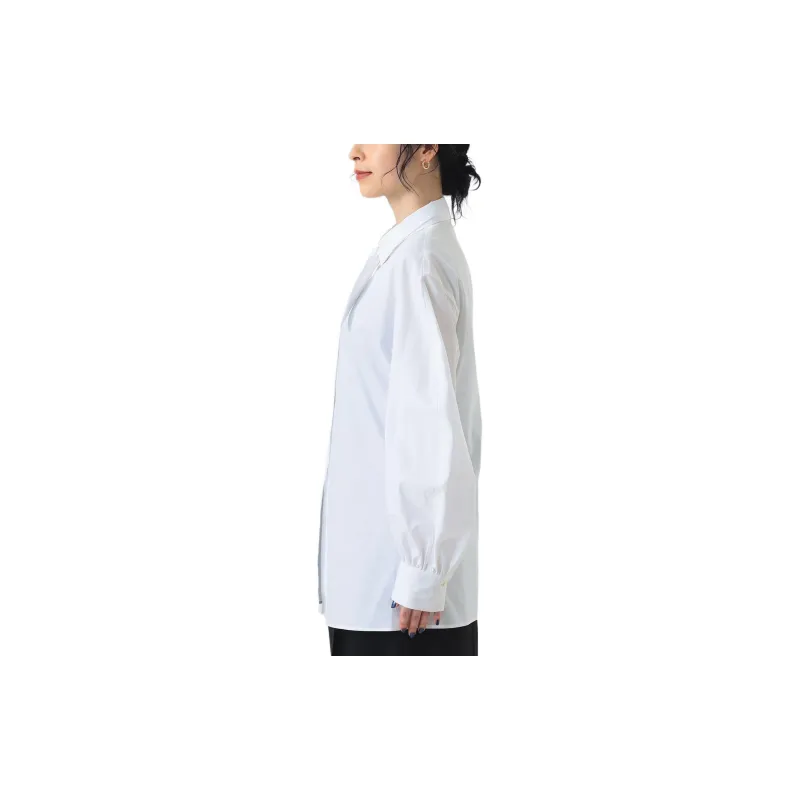 Beams Shirts Women's White-4