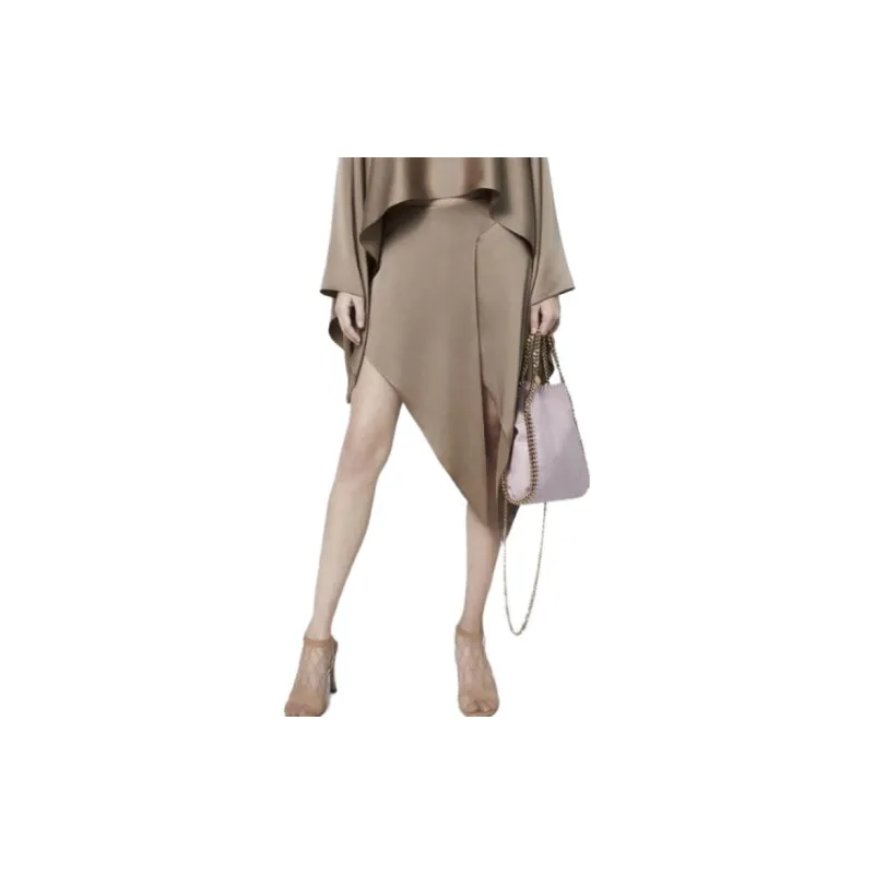 Stella McCartney Casual Short Skirts Women's Taupe-2