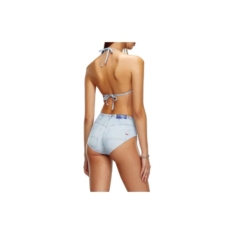 DIESEL Swimsuit Set Women's Denim Blue-5