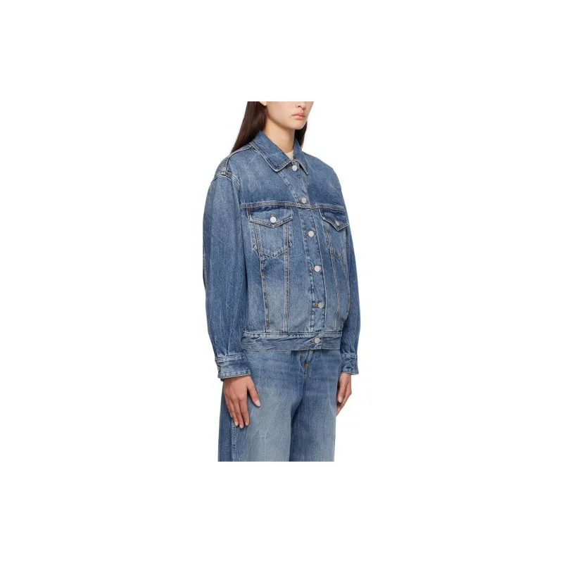 PALM ANGELS Jackets Coats Women's Blue-3