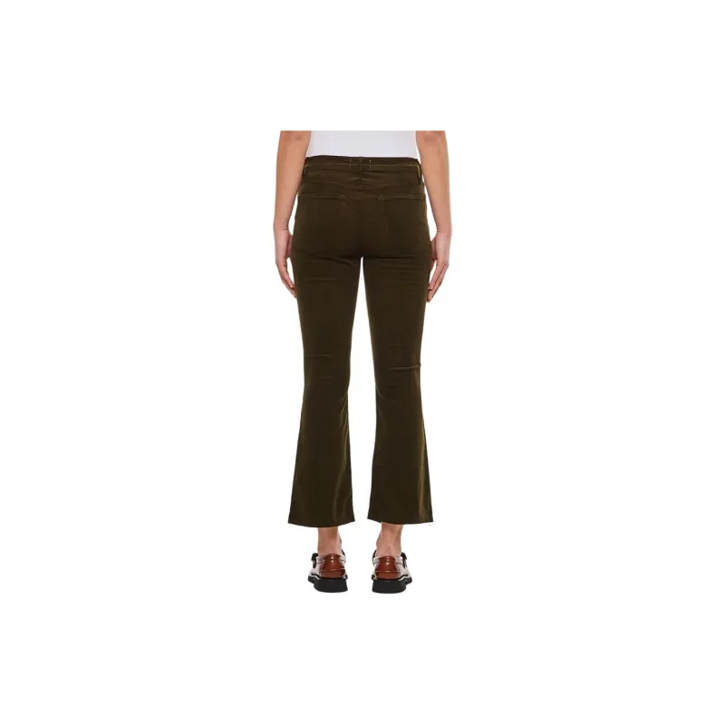 FRAME Le Crop Mid-Rise Cropped Trousers-2