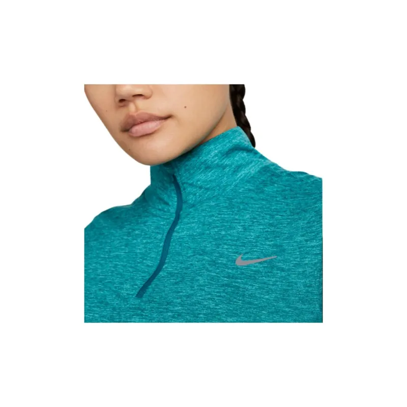 Nike T Shirts Women's Earthy Blue-3