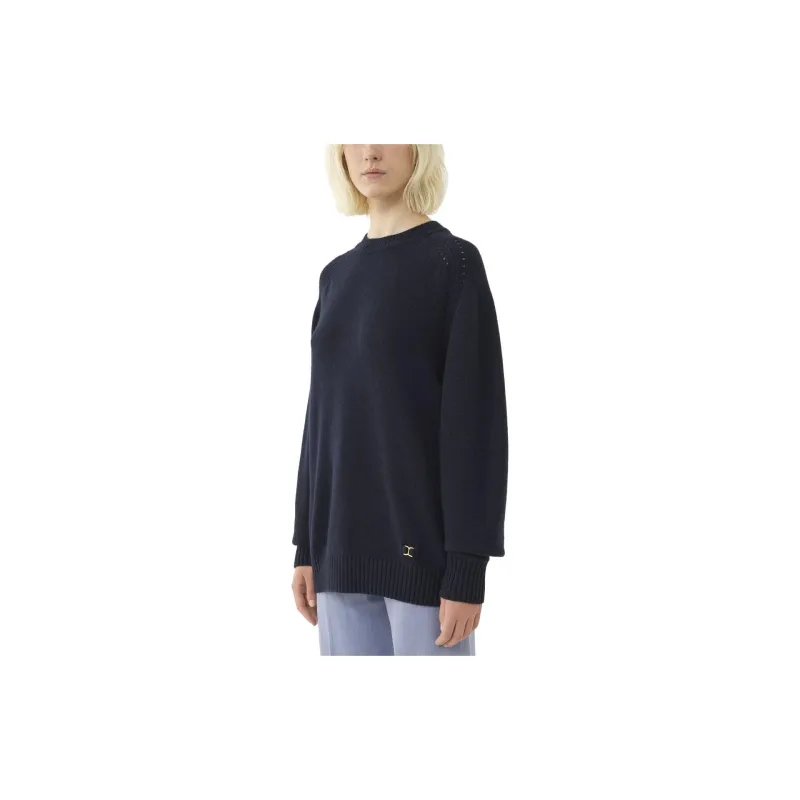 Chloé Marcie plaque Cashmere Blend Jumper-3