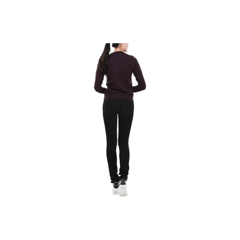 KENZO Sweatshirt Women's Burgundy-4
