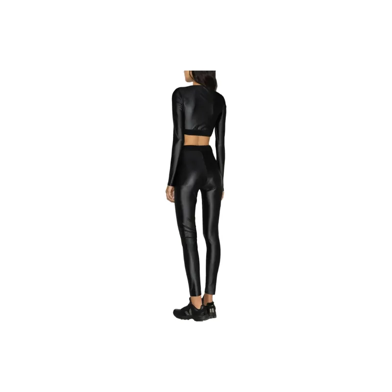 VERSACE JEANS COUTURE Logo underband Crop Top-2
