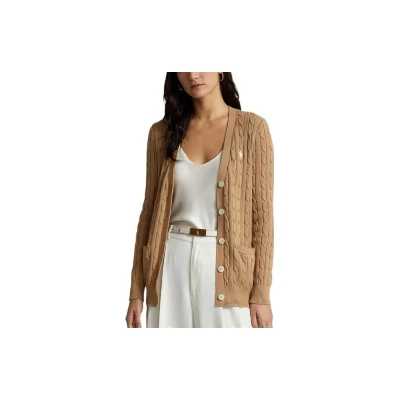 Polo Ralph Lauren FW22 Knitwear Women's Brown-2