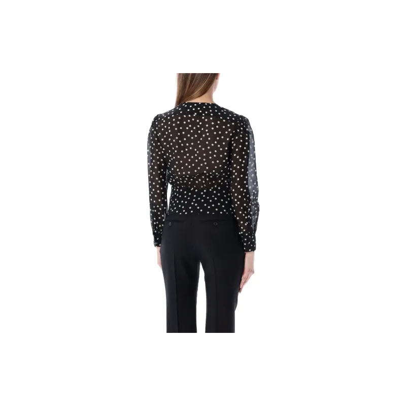 SAINT LAURENT SS22 Shirt Women's Black-3