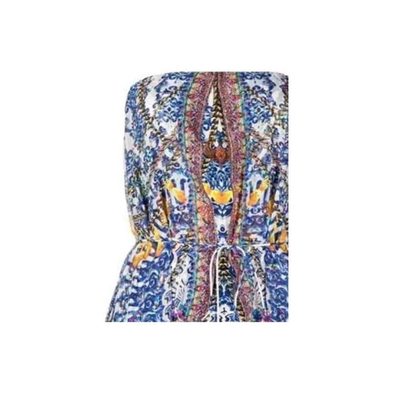 Camilla Strapless Overlay Jumpsuit-4