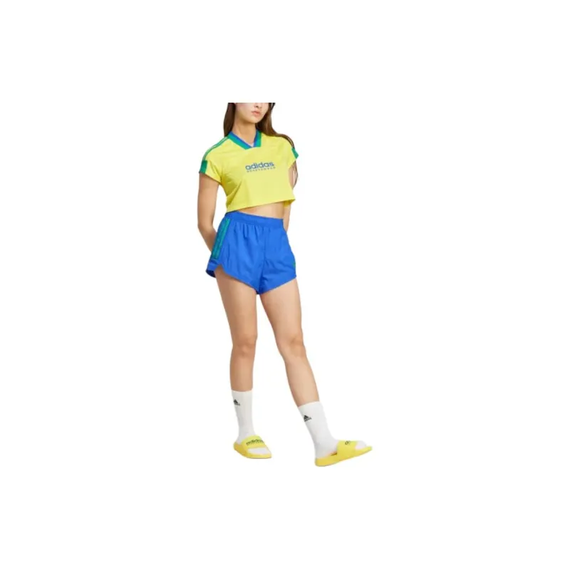 Adidas Free Shipping With AdiClub Tiro Cut 3-Stripes Crop Jersey-1