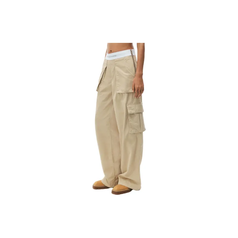 Alexander Wang Mid rise Cargo Trousers-2