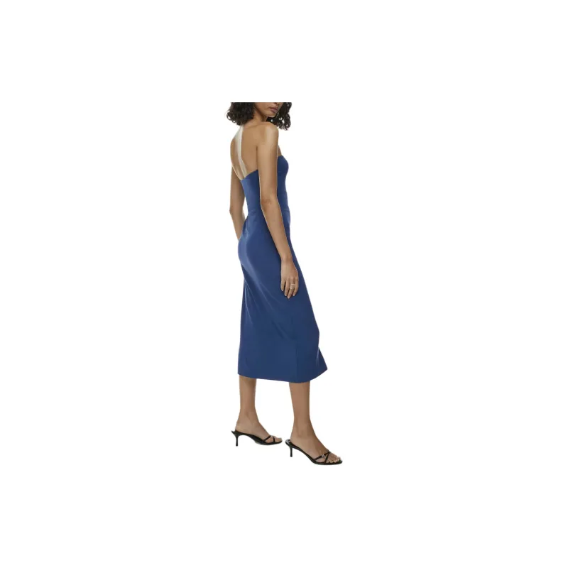 ARITZIA Wilfred New Corelli Midi Dress Sleeveless Dress Women's Ultramarine Blue/Group Blue-4