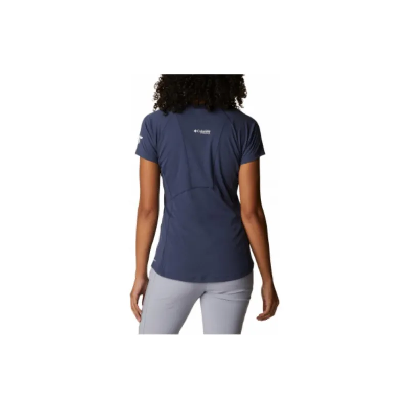 Columbia Raglan Sleeve T-Shirt Women's Blue-3
