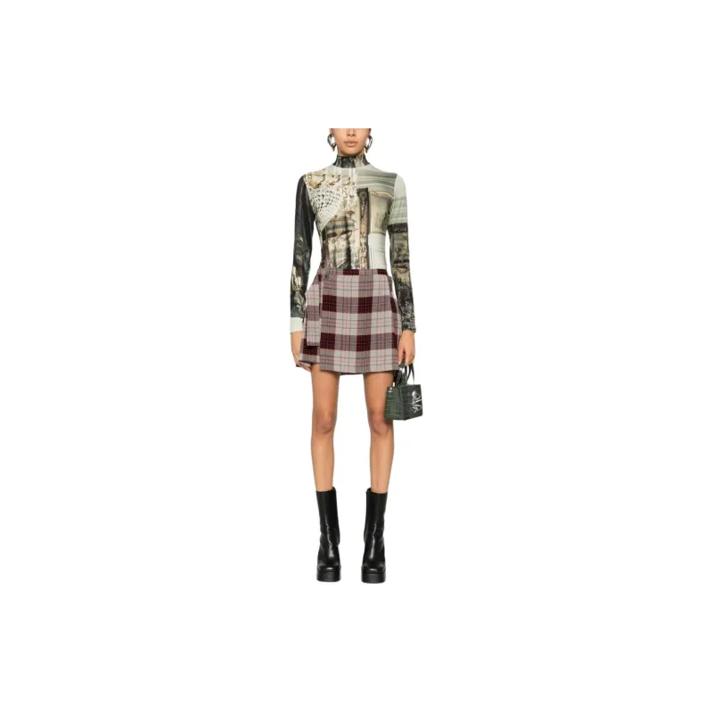 Vivienne Westwood Graphic Printed Turtleneck Top-1