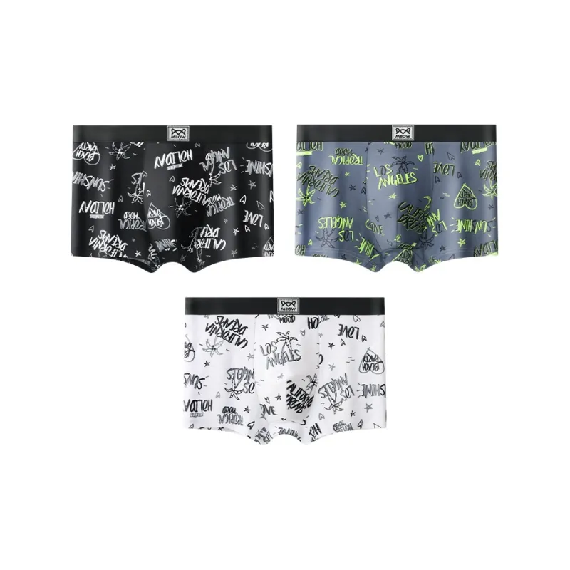 MIIOW Trend Party Series Underpants Men's 3 Pack-0