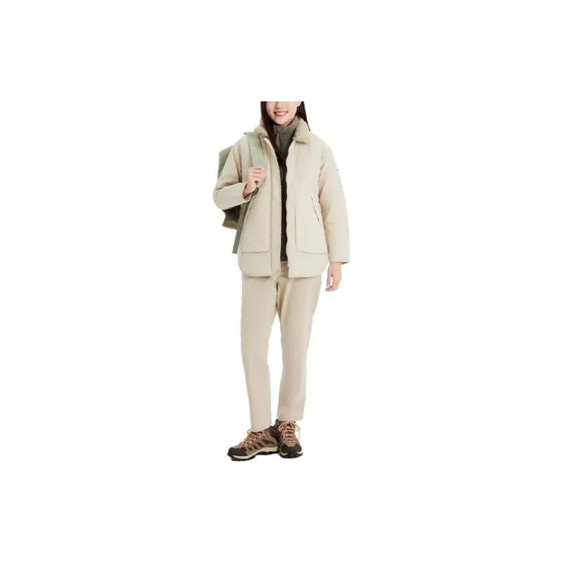 Columbia Puffer Jacket Women's White-3