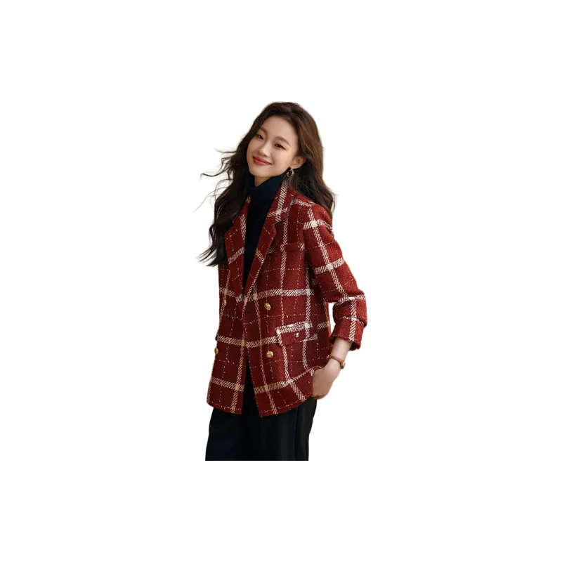 Mo Han Yi Mei Business Suit Women's Red-1
