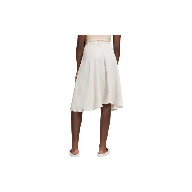 Lululemon Midi Length Satin Casual Long Skirt Women's-5