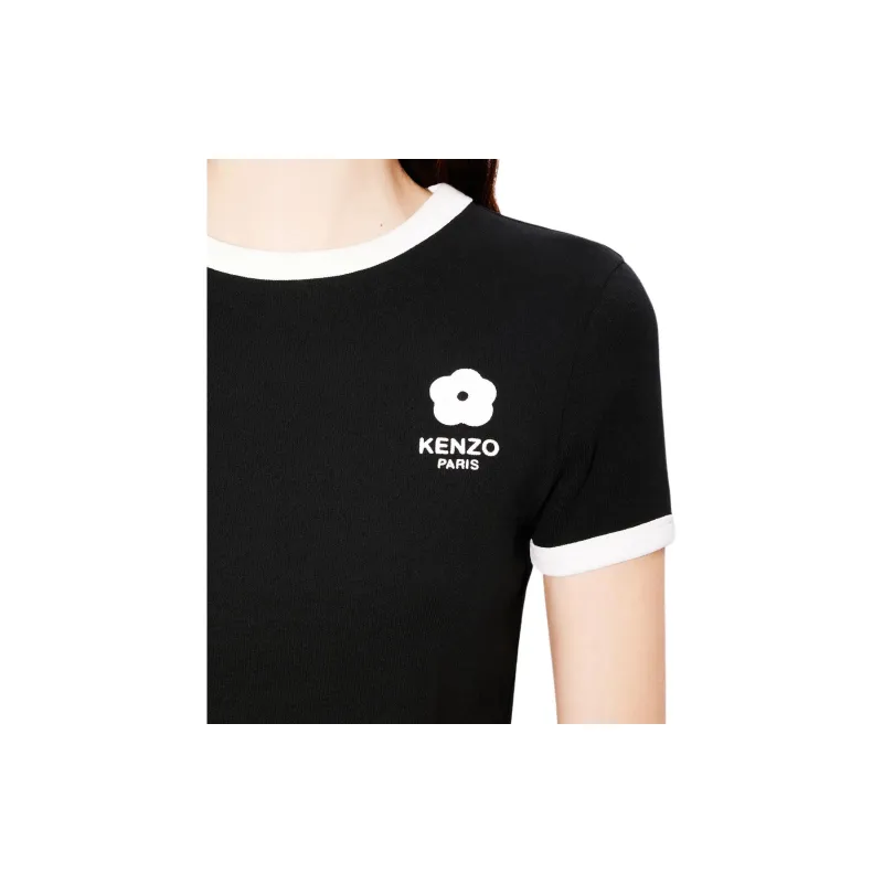 KENZO Boke 2.0 Crewneck Ribbed T Shirt-5