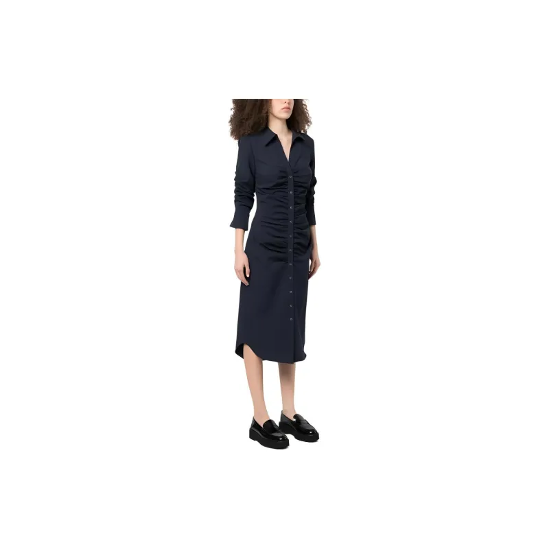 Cinq A Sept Long-Sleeved Dresses Women's Blue-1