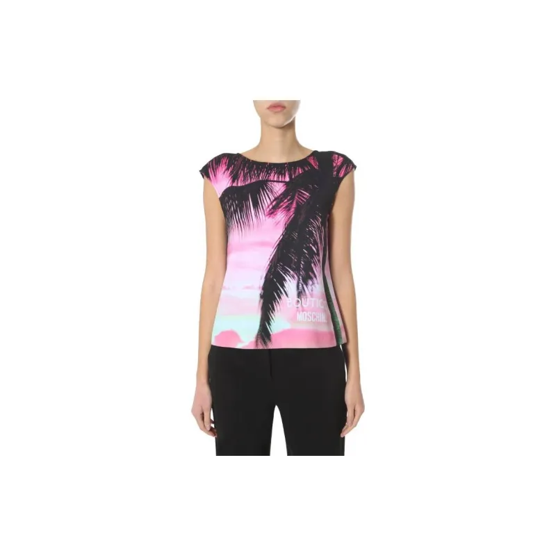 MOSCHINO Sleeveless Top-2