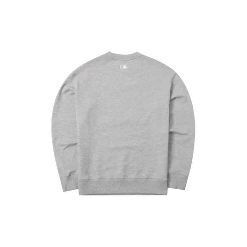 MLB Wrinkled Bear Collection Boston Red Sox Sweatshirt Men's Heather Gray-1