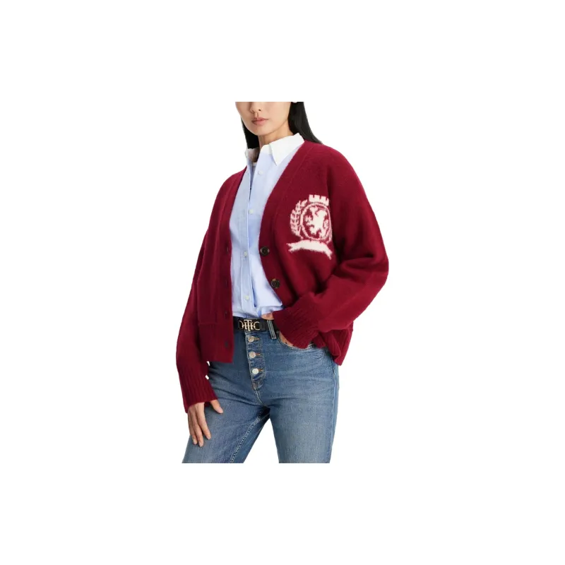 Tommy Hilfiger Knitwear Women's Red-4