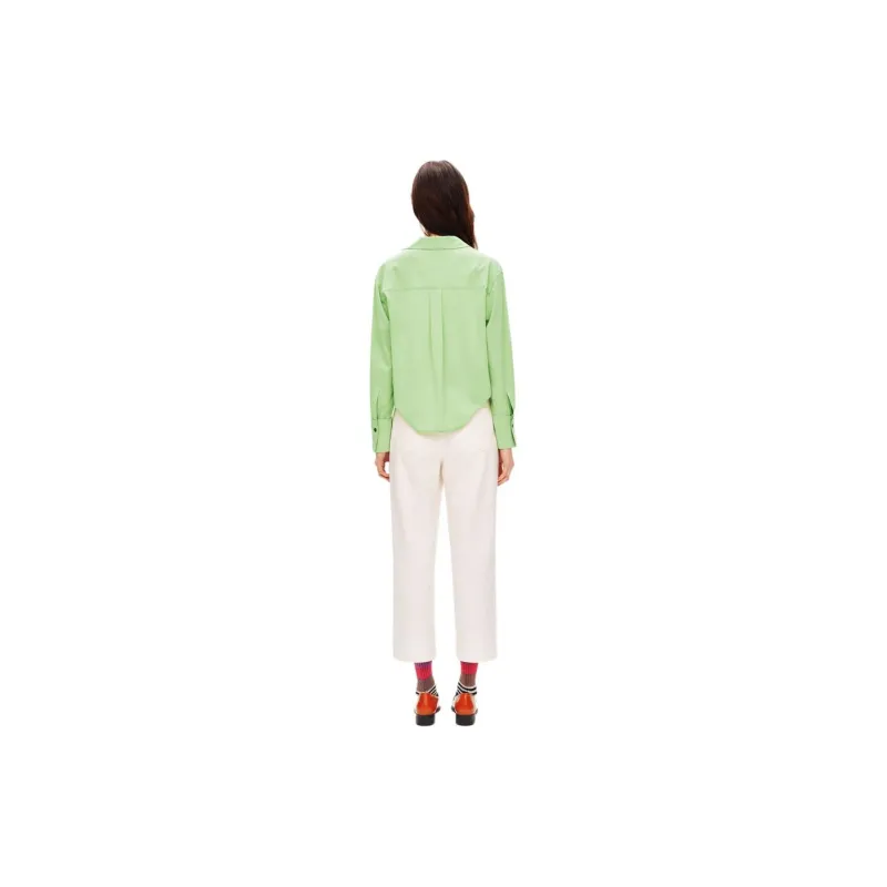 PSALTER Long Sleeved Shirts Women's Grass Green-2