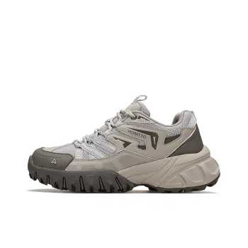 HUMTTO Cushioning Anti Slip And Wear Resistant Low Top Trekking Shoes Women's Gray