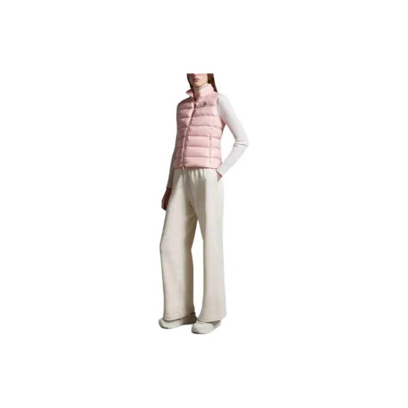 Moncler Ghany Puffer Vest 'Light Pink'-1
