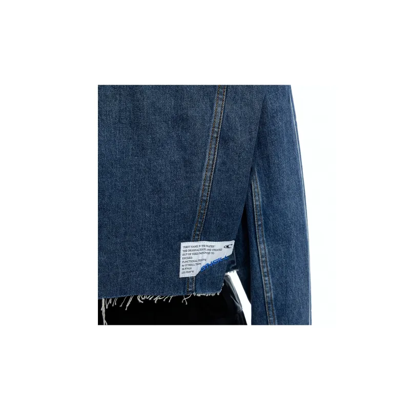 O'Neill Cropped Coats Women's Dark Blue-11