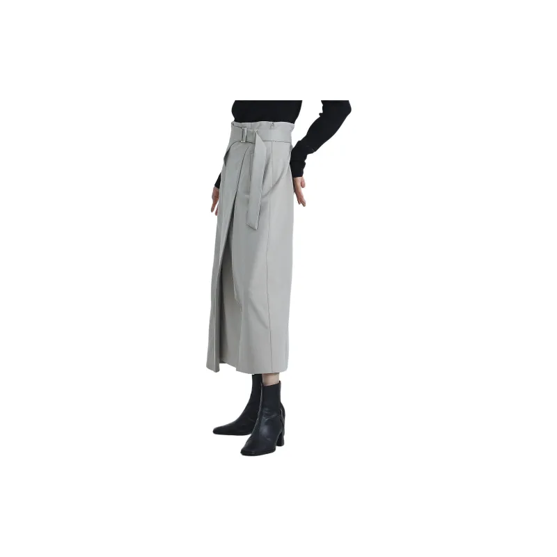 UNITED TOKYO Casual Long Skirts Women's Light Brown-3