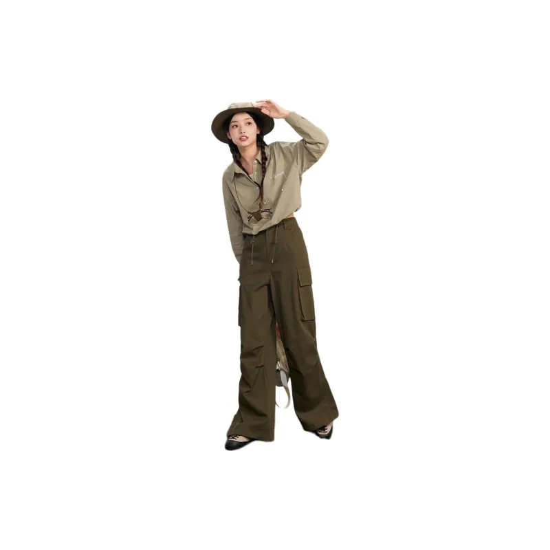 ZIHAN Shirts Women's Mist Green-3