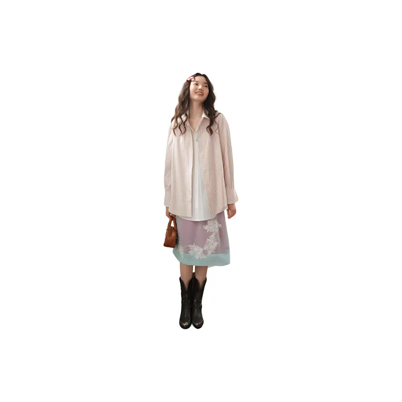 SUPERSCAPE Casual Long Skirts Women's-2