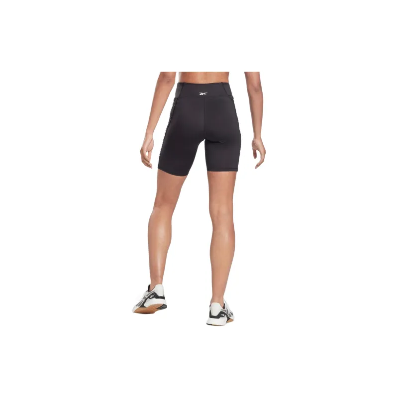 Reebok Studio Ruched High Rise Legging Leggings Women's Black-2