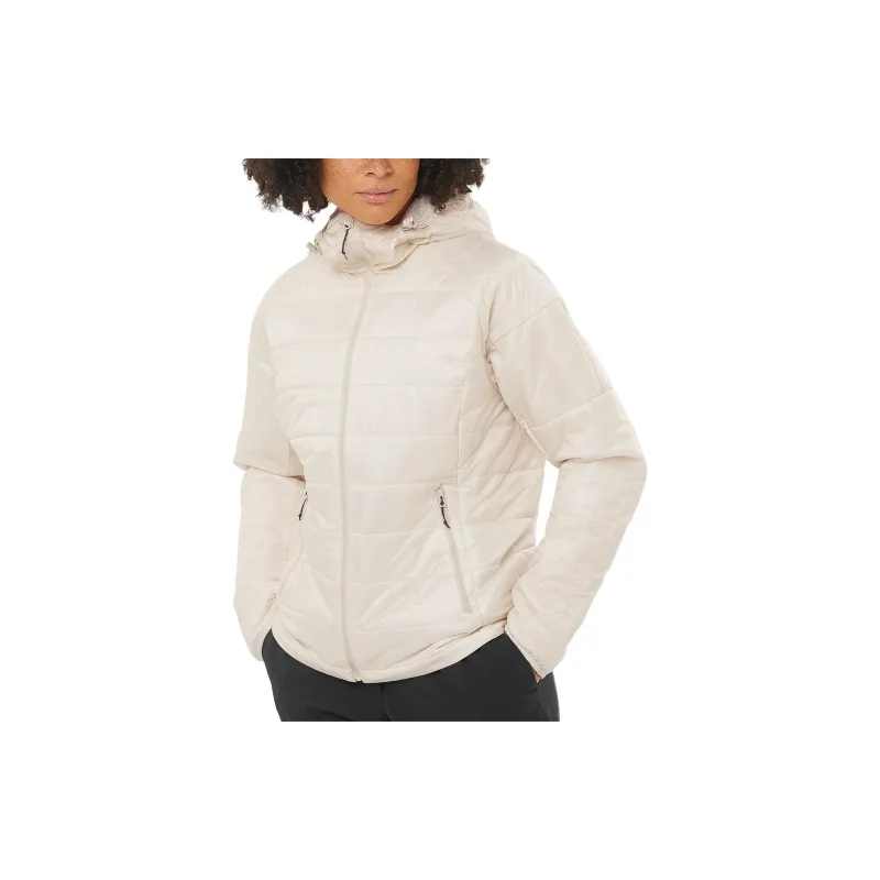 SALOMON OUTLINE Puffer Jacket Women's Apricot-1
