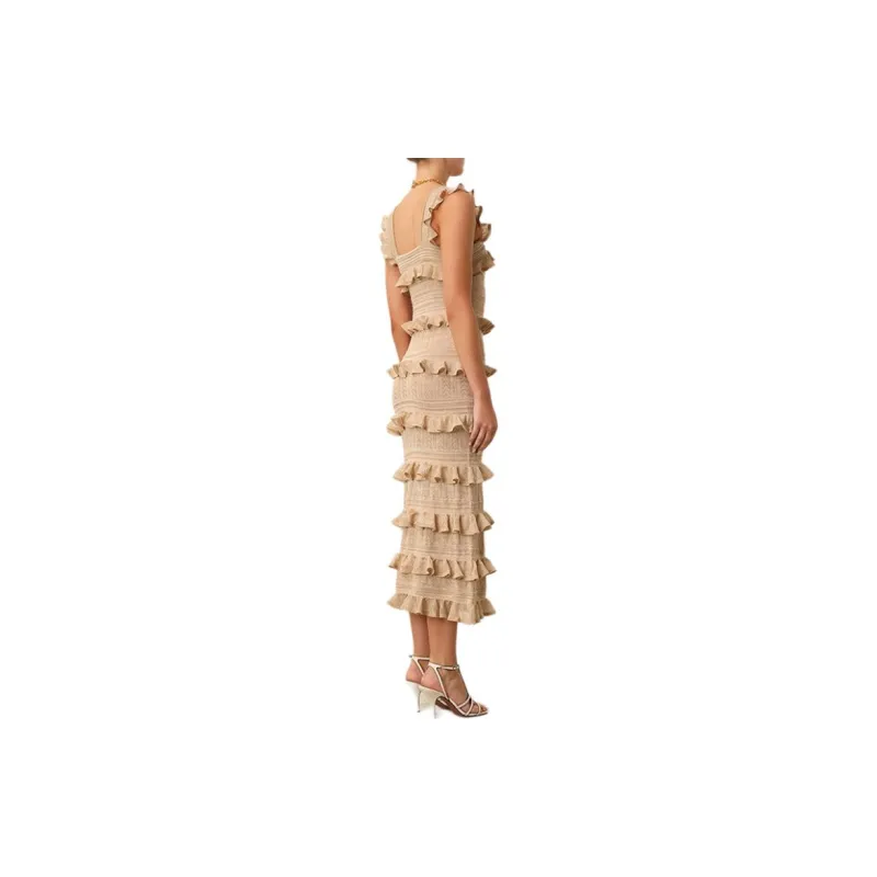 Zimmermann Ruffled Midi Skirt-2