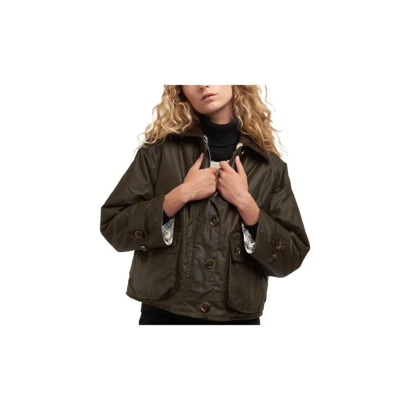 BARBOUR Jackets Women's Olive Green-2