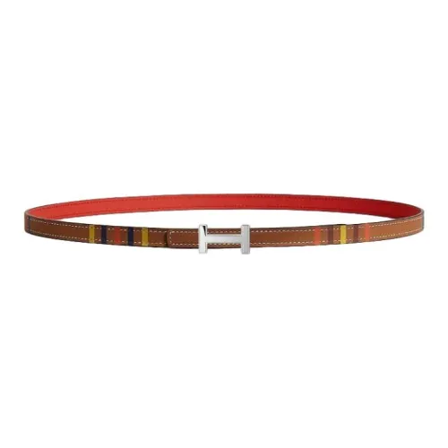 HERMES Leather Belt Unisex