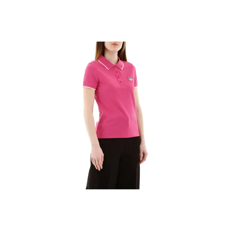 KENZO Polo Shirts Women's Rose Red-2