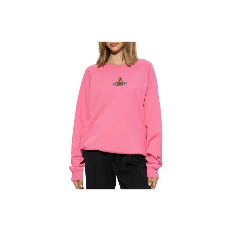 Vivienne Westwood Orb Embroidered Crewneck Sweatshirt-2
