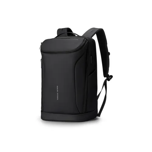 MARK RYDEN PU Large Capacity Travel Bag Backpack Large Size Men's Elegant Black