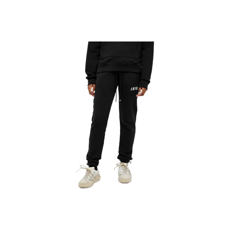AMIRI Knitted Sweatpants Women's Black-1