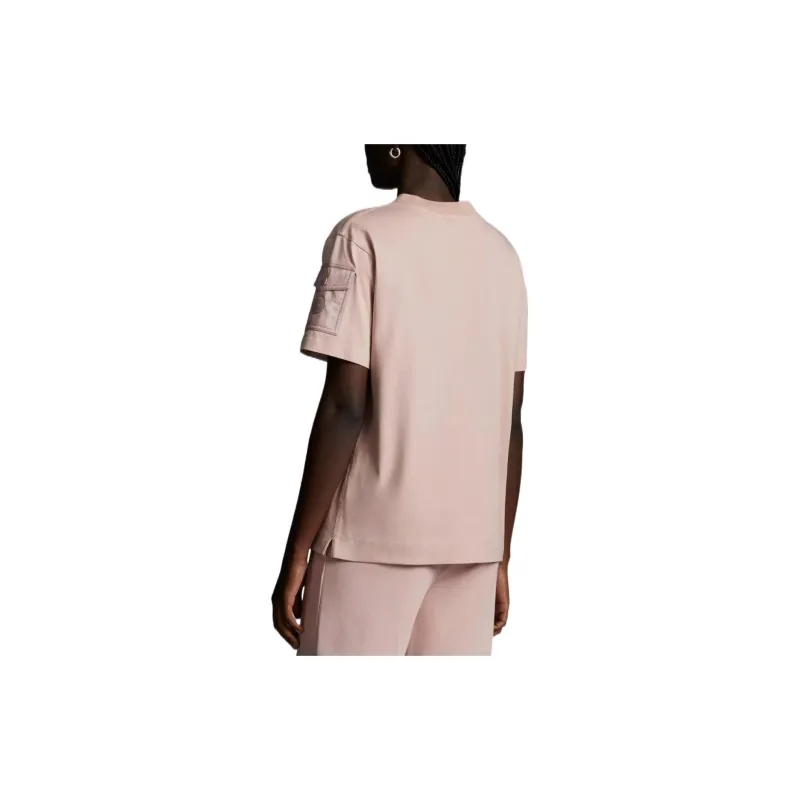 Moncler SS22 T Shirts Women's Pink-2