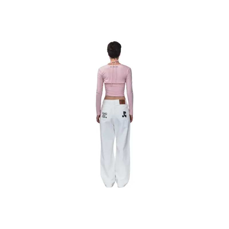 Rest&Recreation SS24 BOLERO + HALTER TOP Casual Suit Women's INDIPINK/Indian Pink-5