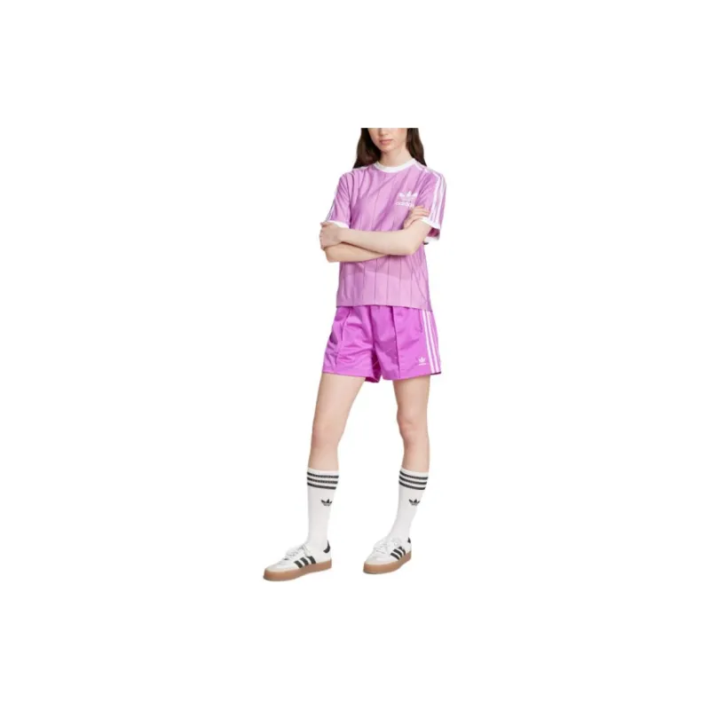 Adidas Originals ADICOLOR T Shirt Women's Purple-3