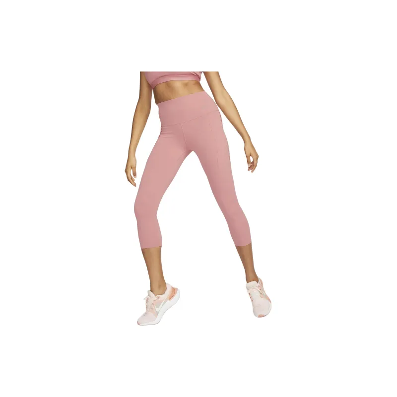 Nike Universa Women's Medium-Support High-Waisted Cropped Leggings With Pockets-1