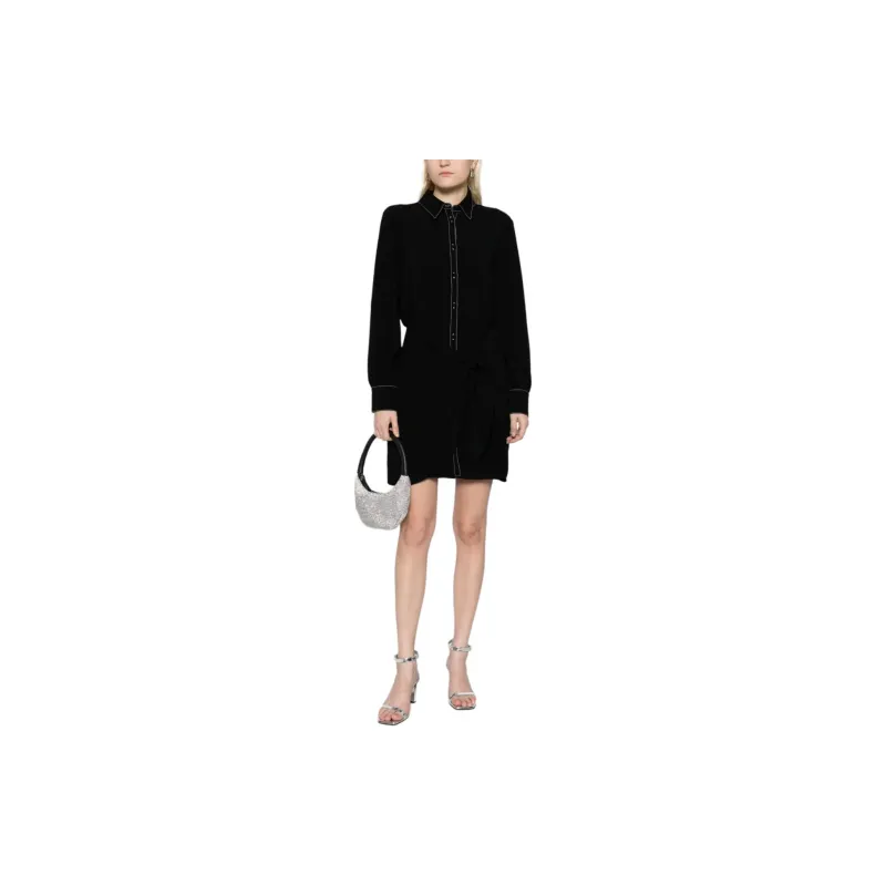 Cinq A Sept Gabby Tied waist Shirtdress-1