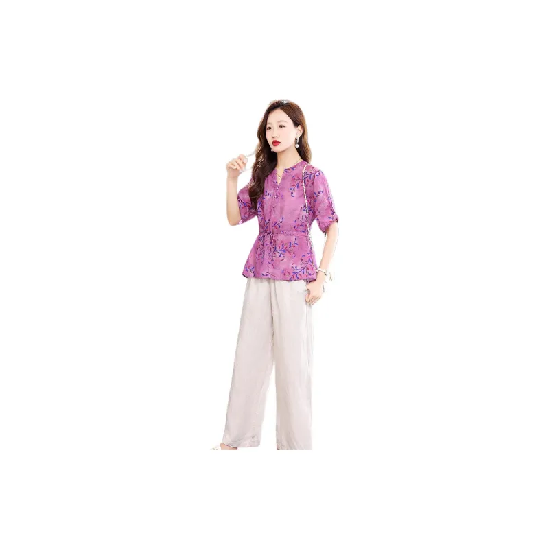 IVENI Casual Suits Women's Pink-7