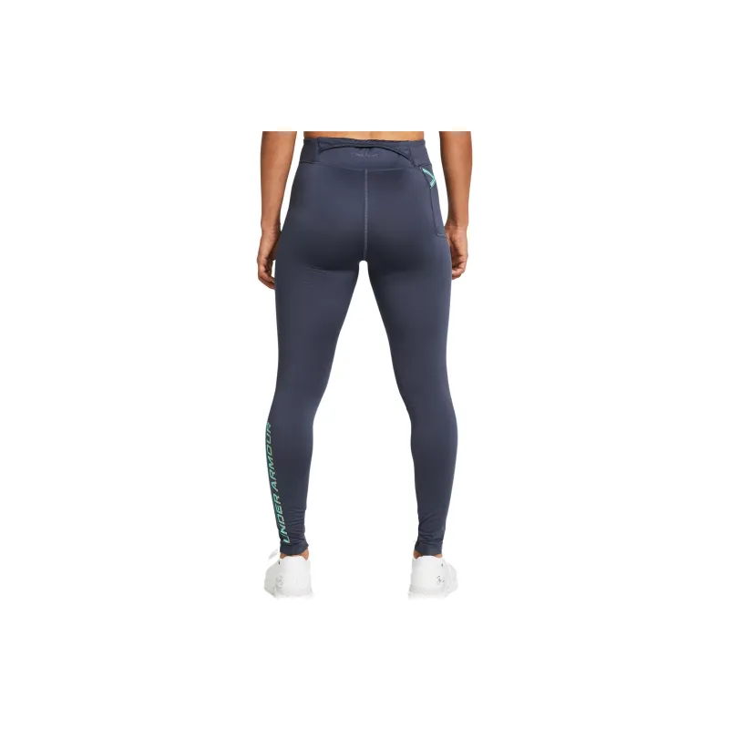Under Armour Qualifier Yoga Pants Women's Gray Green-3
