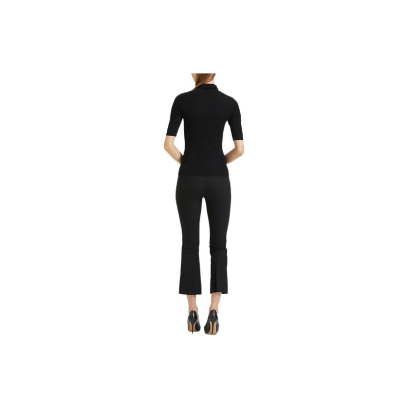 THEORY Leenda Short-Sleeved Turtleneck Jumper-2